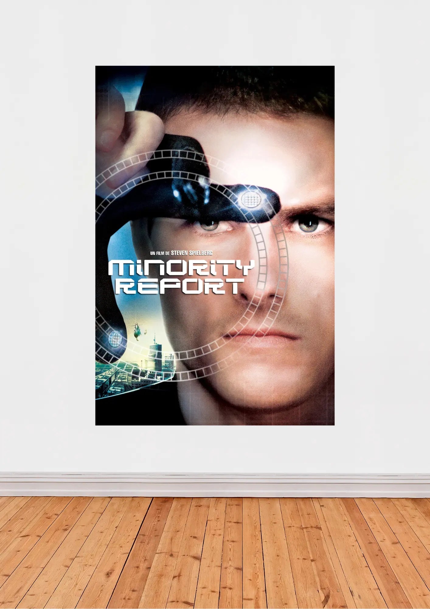 « Minority Report » – Affiche futuriste du film culte de Spielberg (2002)