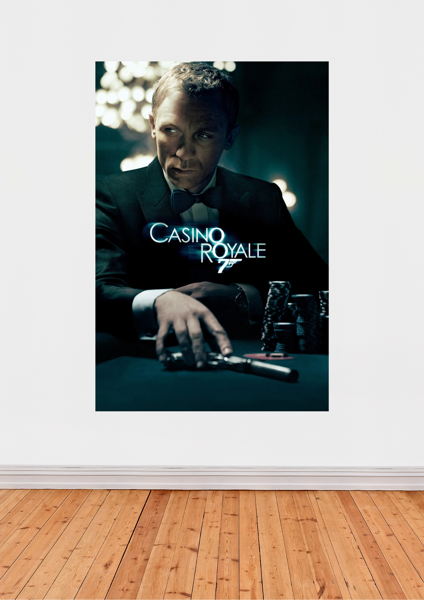 Affiche « Casino Royale » (2006) – Poster James Bond 007 avec Daniel Craig