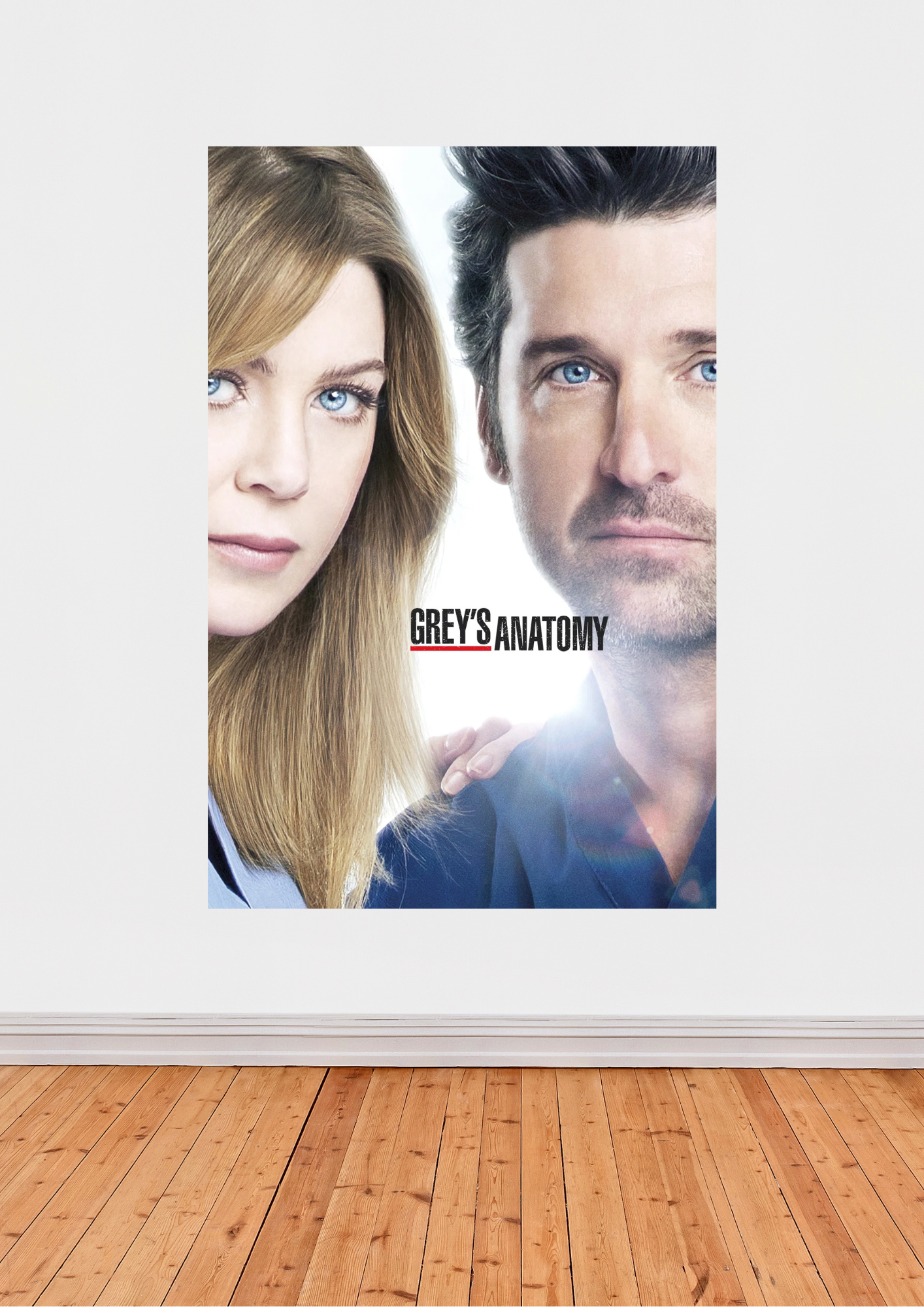 Affiche Grey’s Anatomy – Regard intense et lien fort