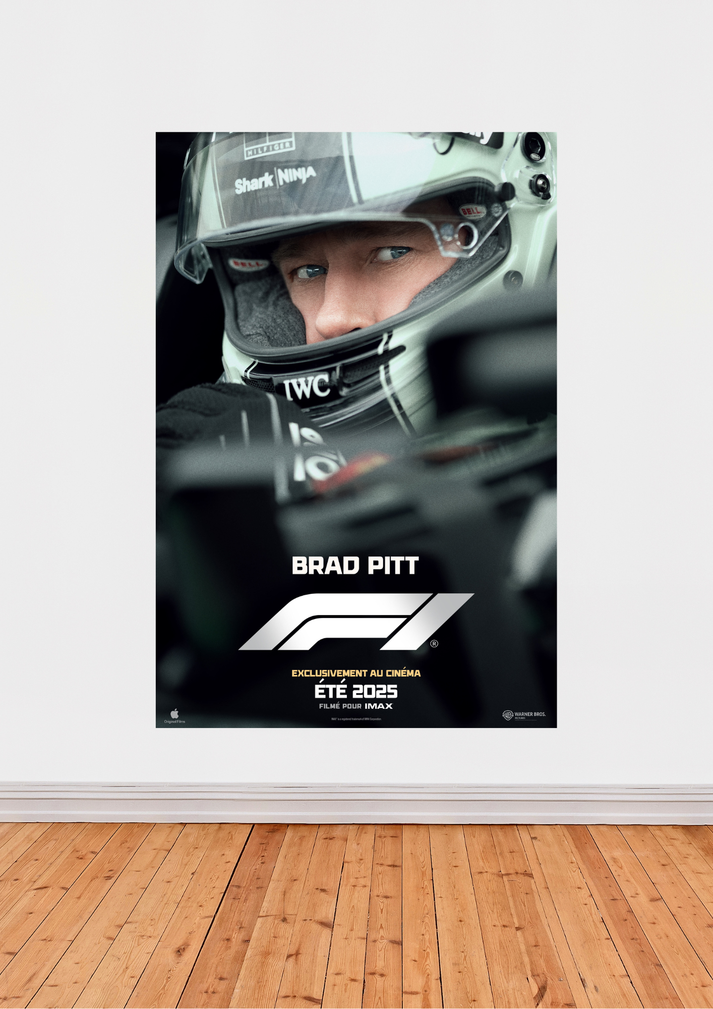 Découvrez l'Affiche « F1 » – Film avec Brad Pitt (2025)