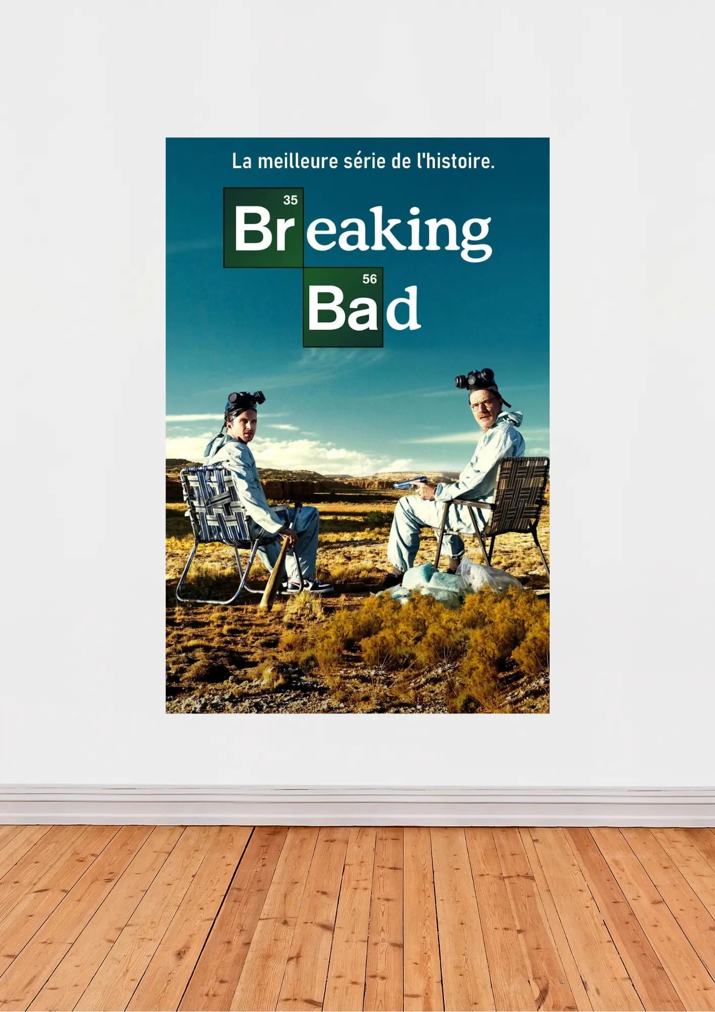 Affiche Breaking Bad – Duo chimique en plein désert