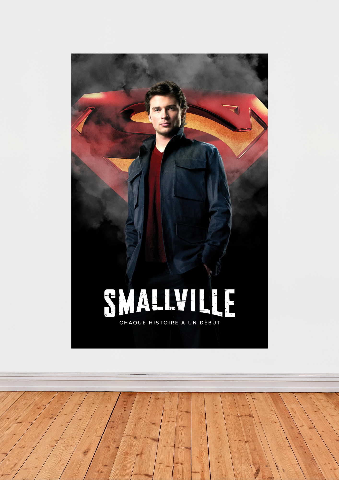 « Smallville » – Affiche origin story de super‑héros