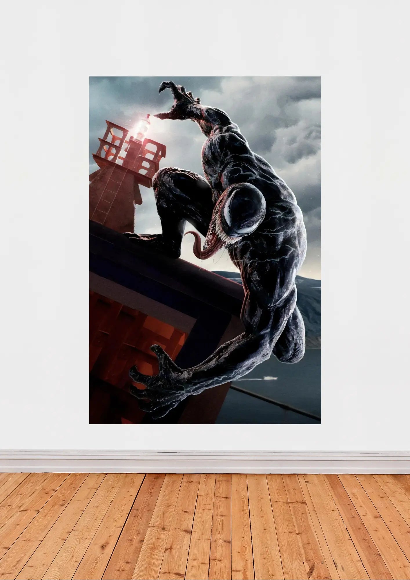 Affiche « Venom » – Le symbiote Marvel en pleine action