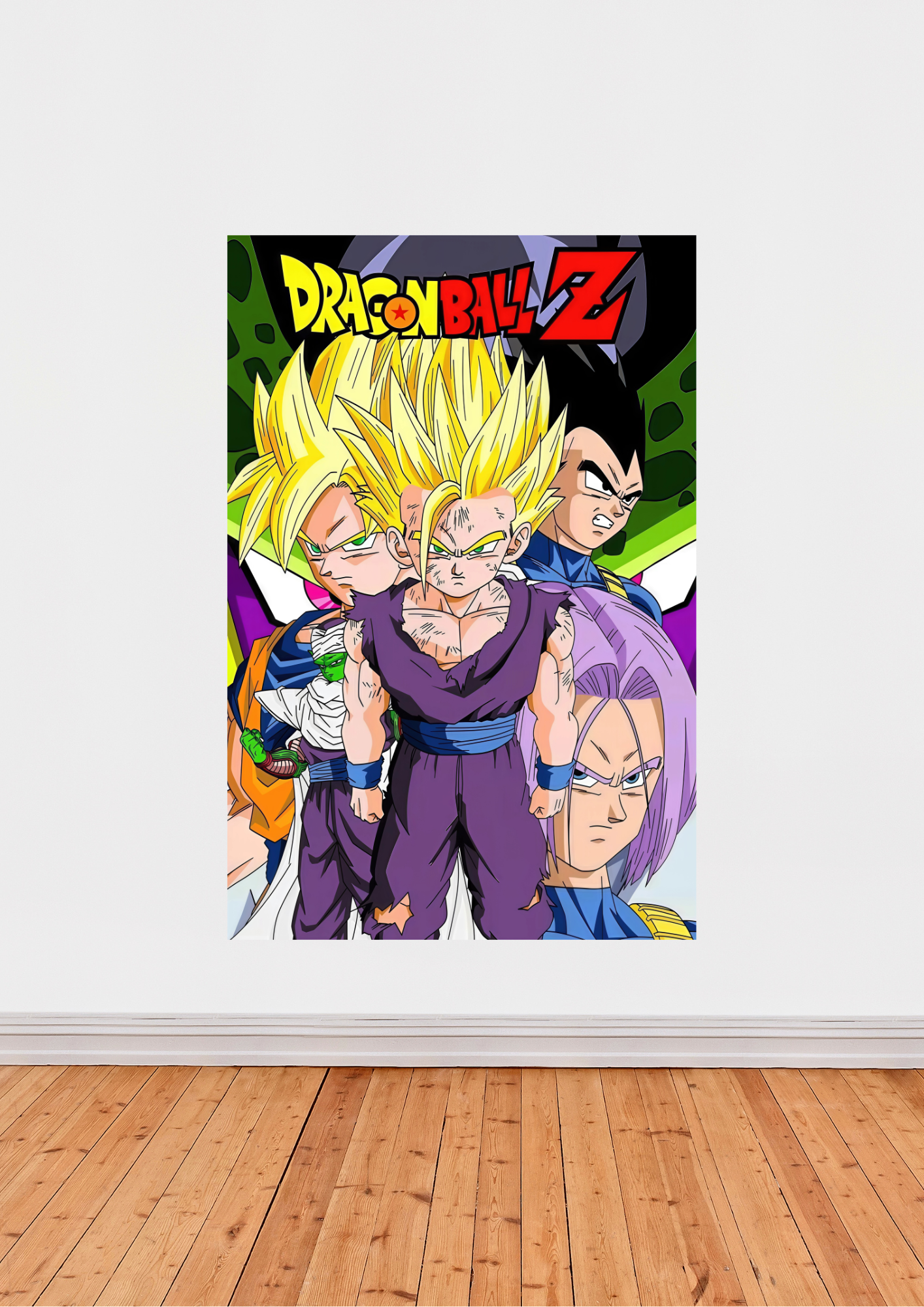 Dragon Ball Z – Affiche guerriers Z en super saiyan (Cell Saga)