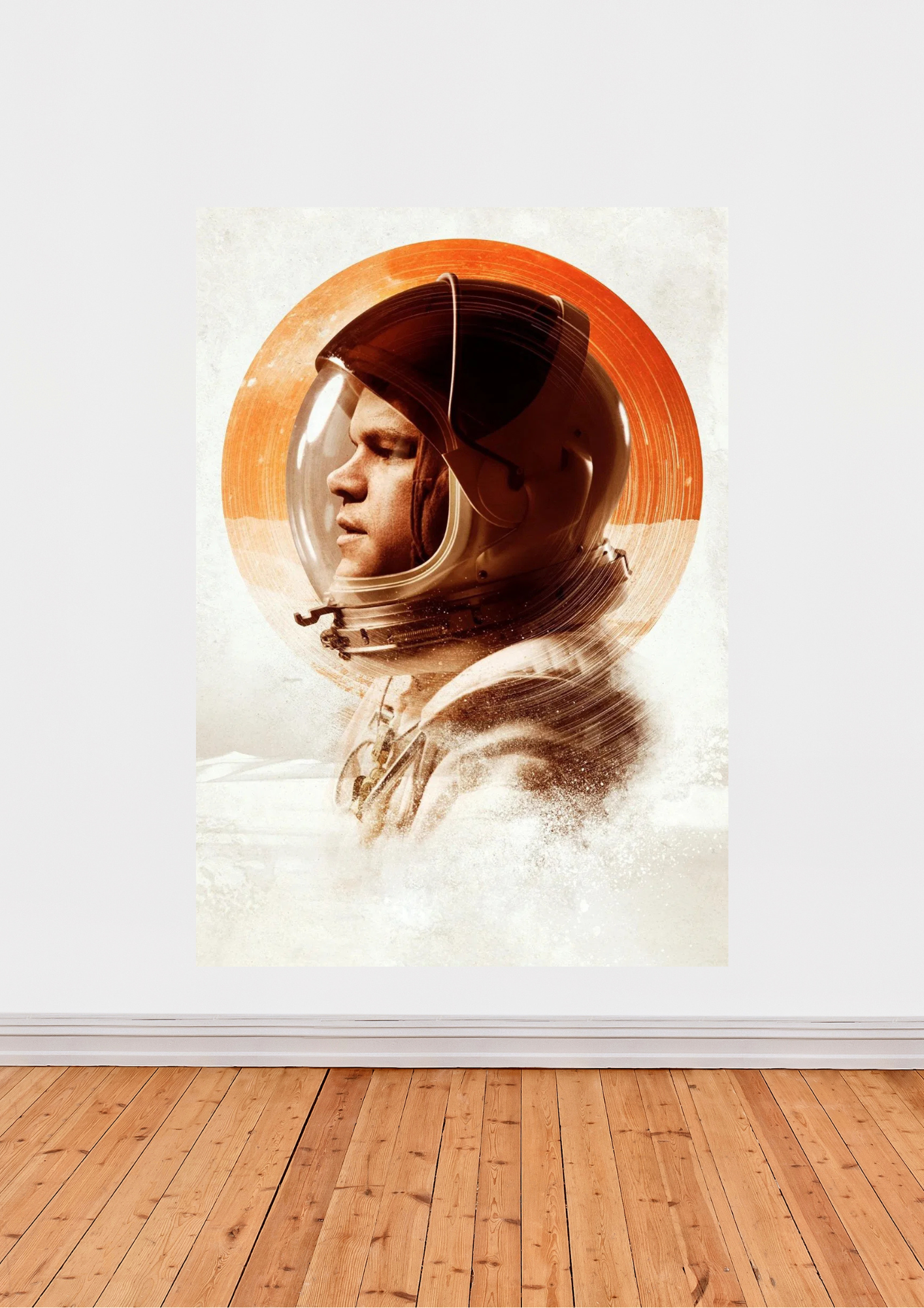 Découvrez l'affiche « Seul sur Mars » : Un voyage visuel dans l'univers martien