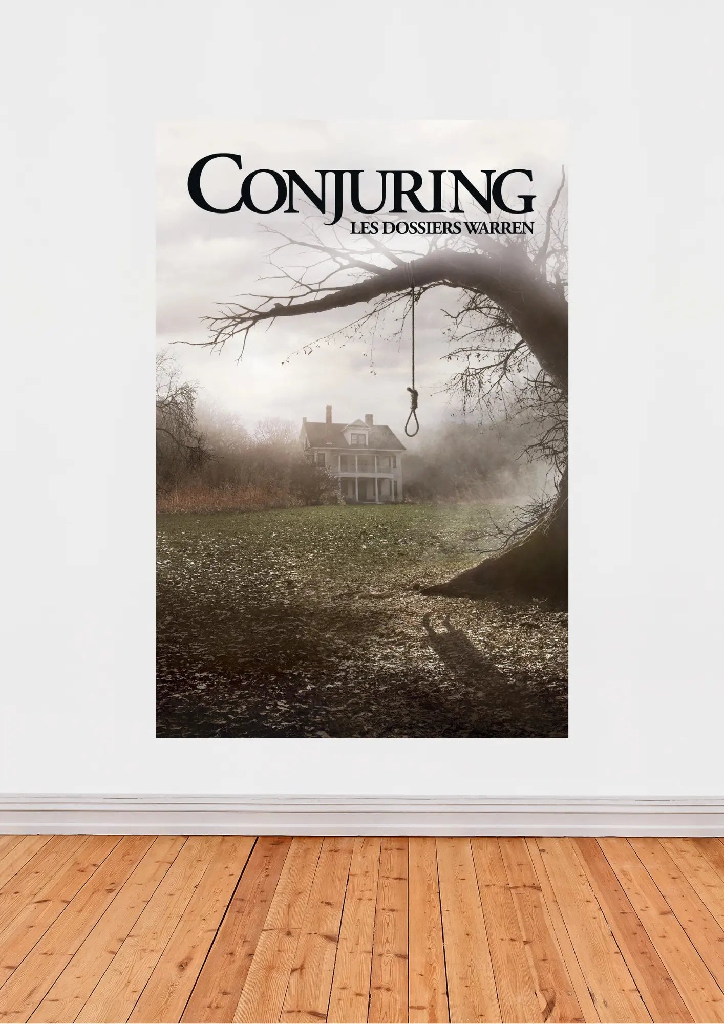Conjuring : Les Dossiers Warren – Affiche officielle du film d’horreur culte