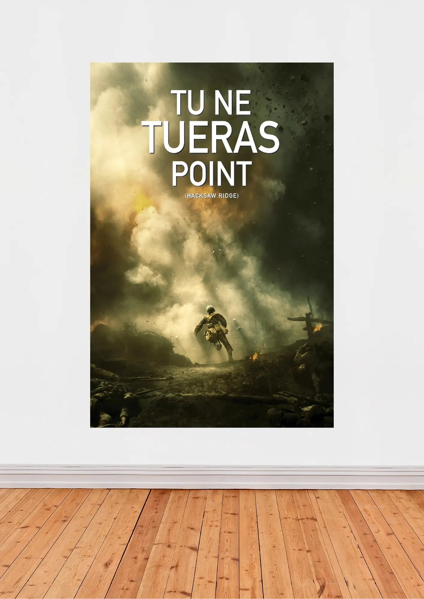 Affiche « Tu ne tueras point » – Film de guerre poignant (Hacksaw Ridge)