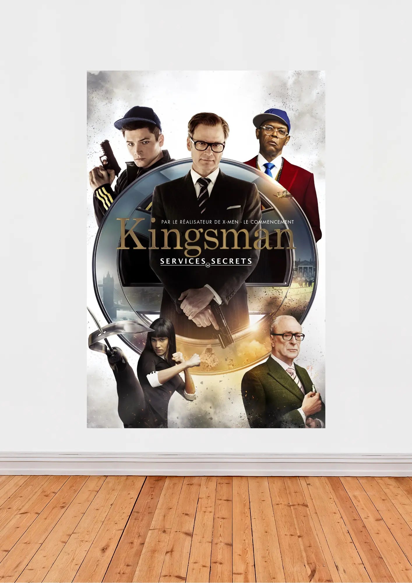 Affiche « Kingsman – Services Secrets » – Espions chics & chocs