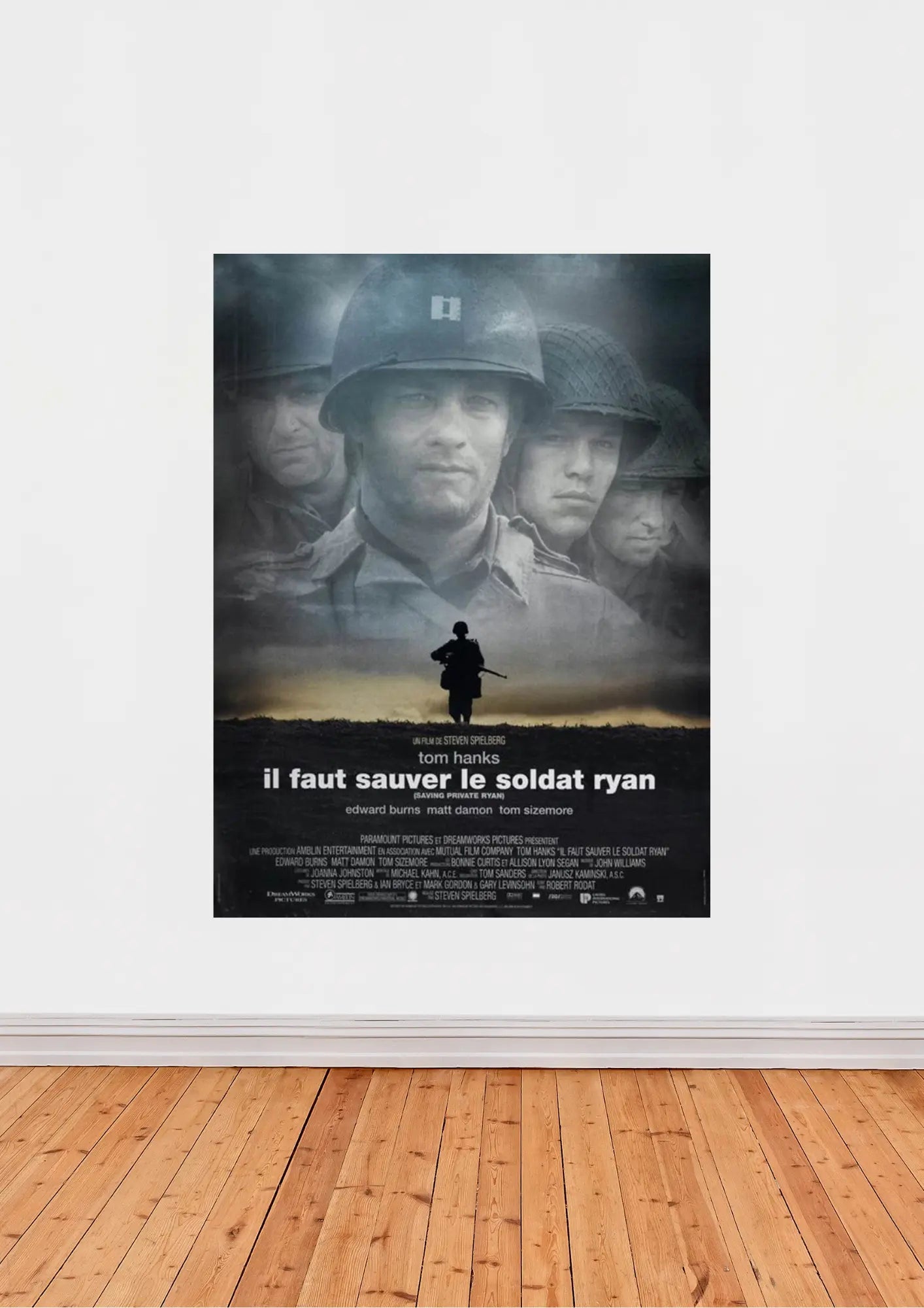 « Il faut sauver le soldat Ryan » – Affiche cinéma culte (1998)