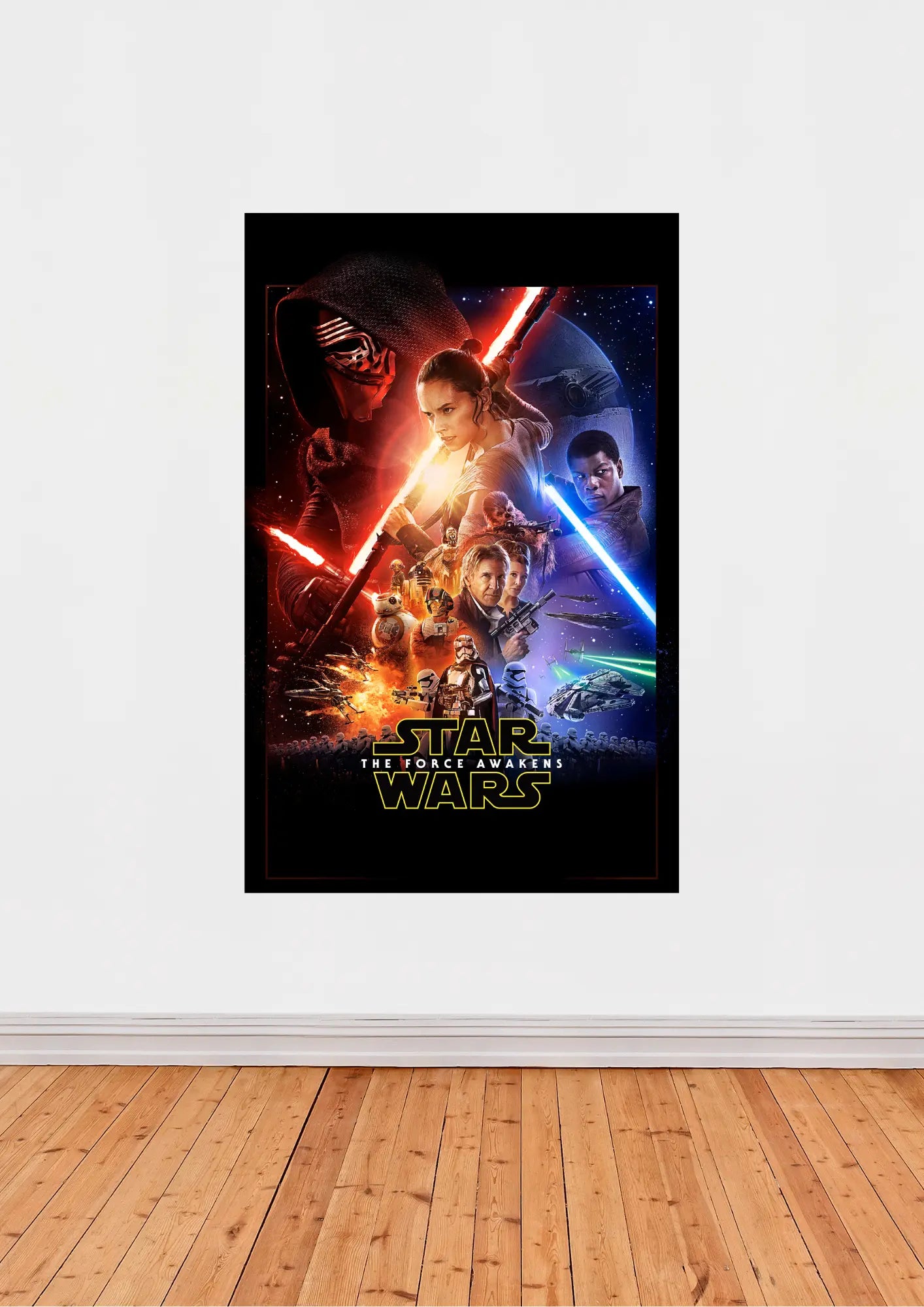 Découverte de l'affiche officielle de 'Star Wars: The Force Awakens' (2015)