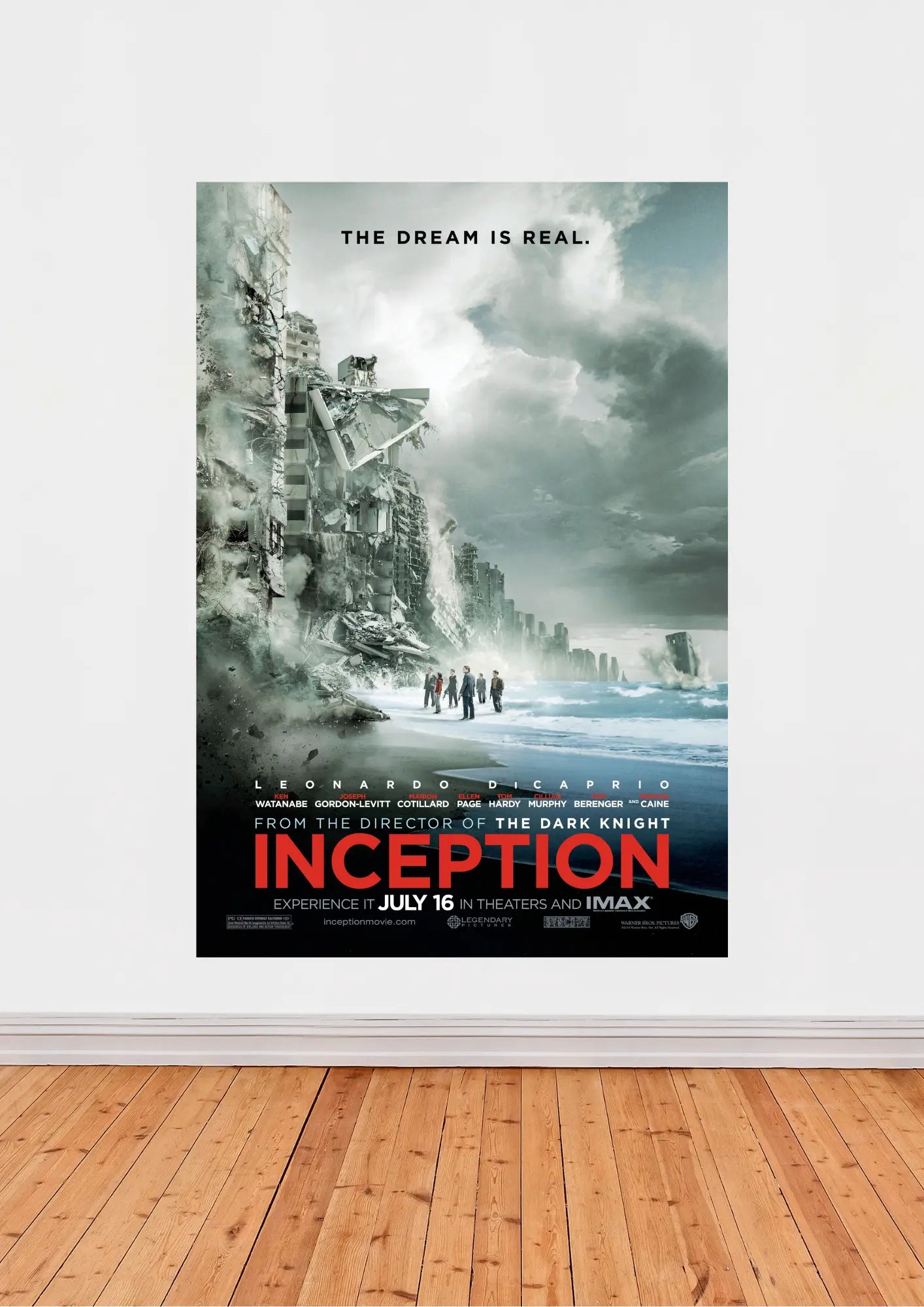 « Inception » – Affiche officielle du film culte de Christopher Nolan