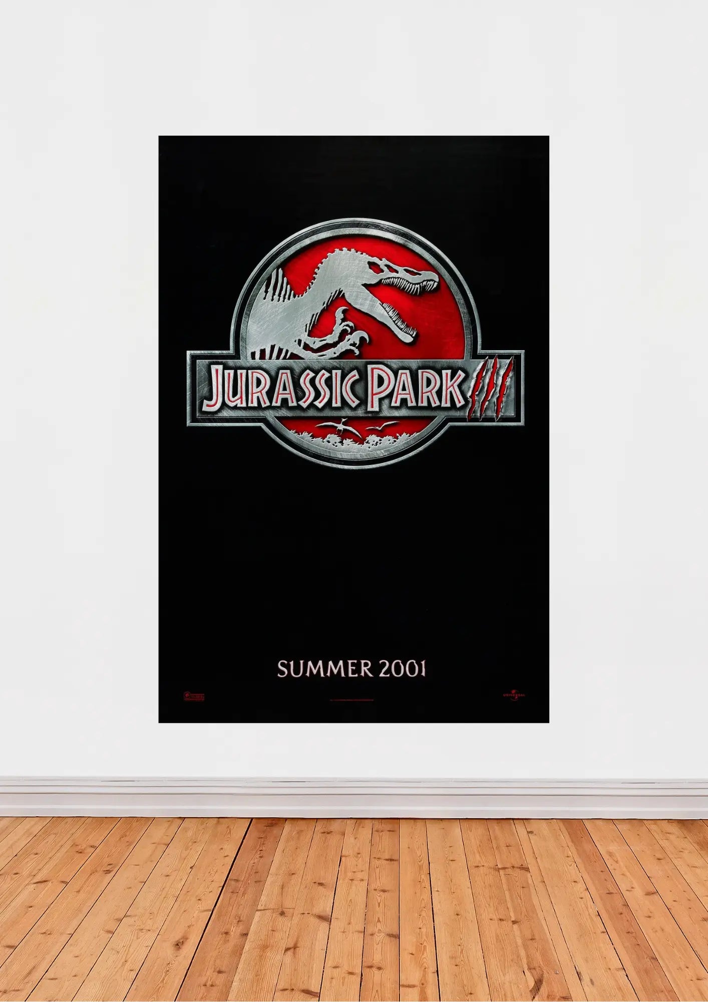 Transformez Votre Espace avec l'Affiche Officielle « Jurassic Park III »