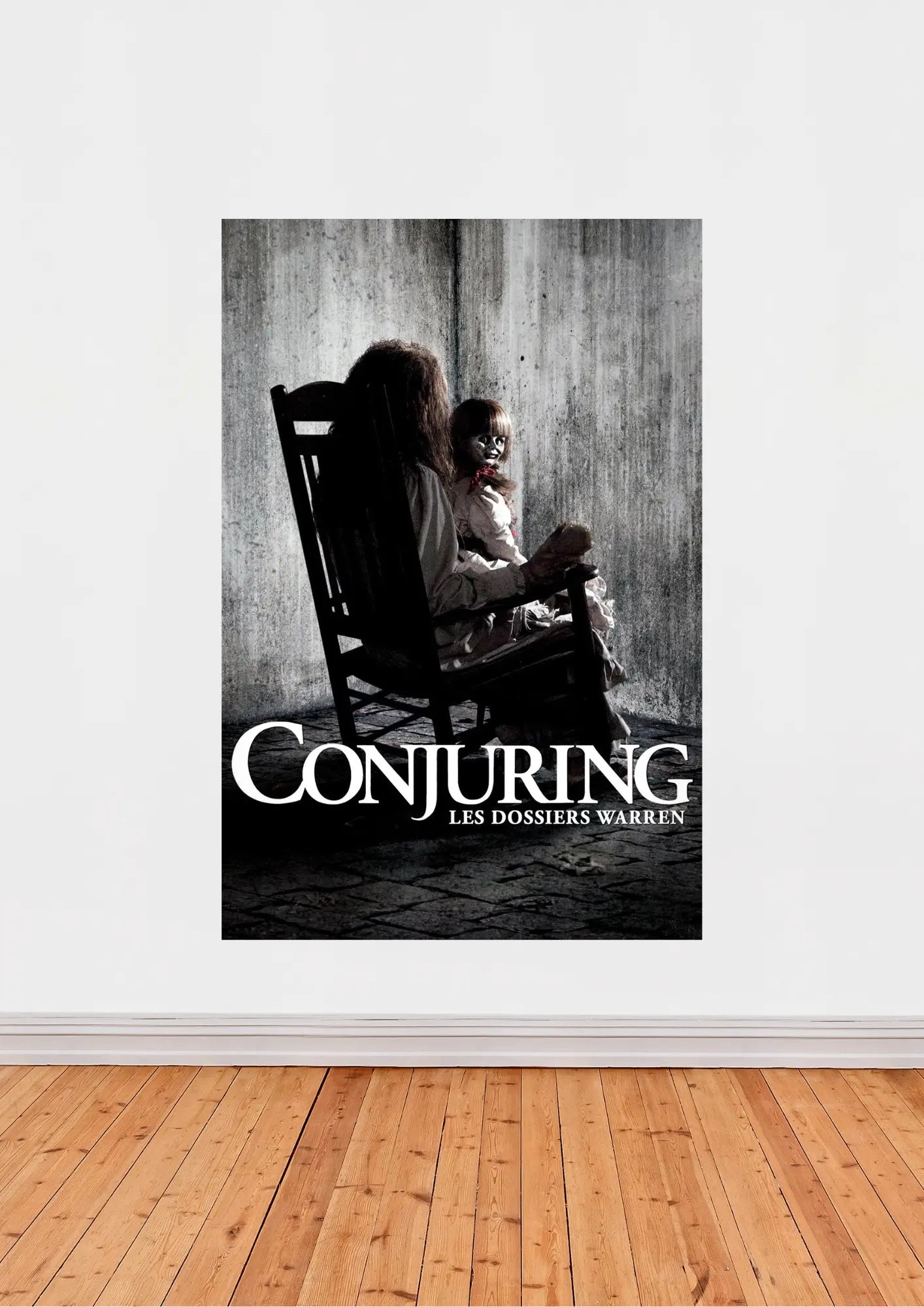 Affiche « Conjuring : Les Dossiers Warren » – Horreur et frisson garanti
