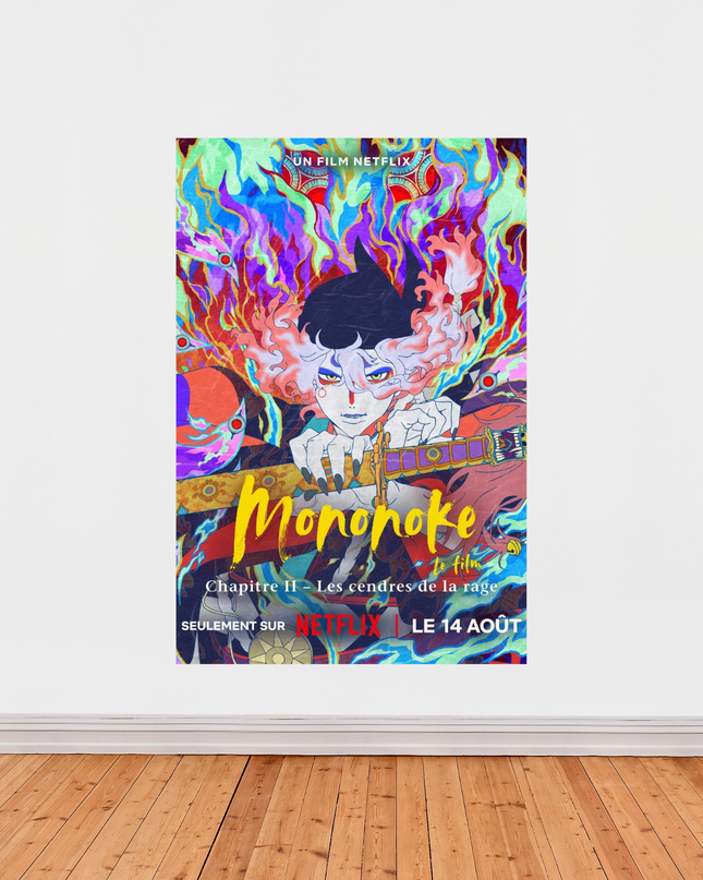 Affiche « Mononoke – Chapitre II : Les cendres de la rage »