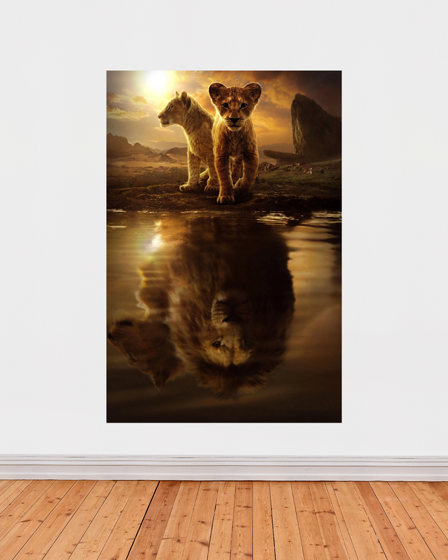Affiche « Le Roi Lion » – Film culte Disney (2019)