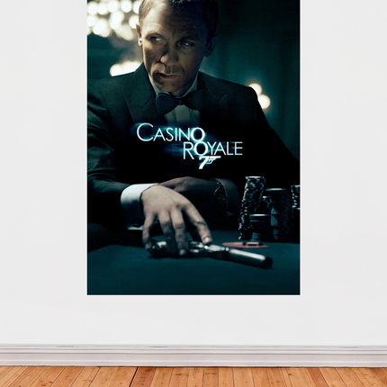 Affiche « Casino Royale » (2006) – Poster James Bond 007 avec Daniel Craig