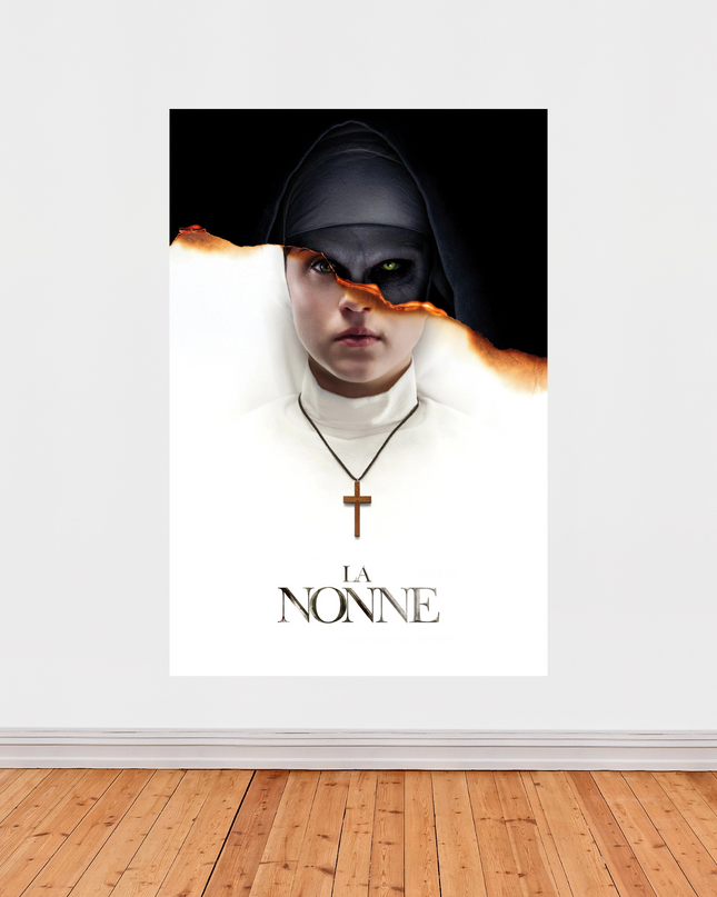 Affiche « La Nonne » – Film d’horreur culte (2018)