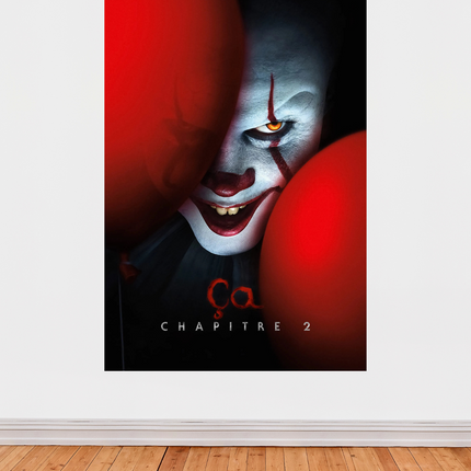 Affiche « Ça : Chapitre 2 » – Poster officiel du film d’horreur avec Pennywise