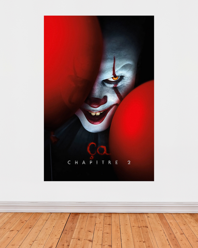 Affiche « Ça : Chapitre 2 » – Poster officiel du film d’horreur avec Pennywise