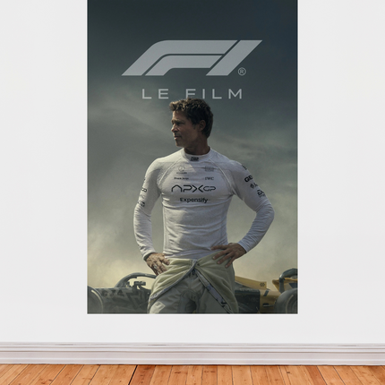 Affiche « F1: Le Film » – Brad Pitt (2025)