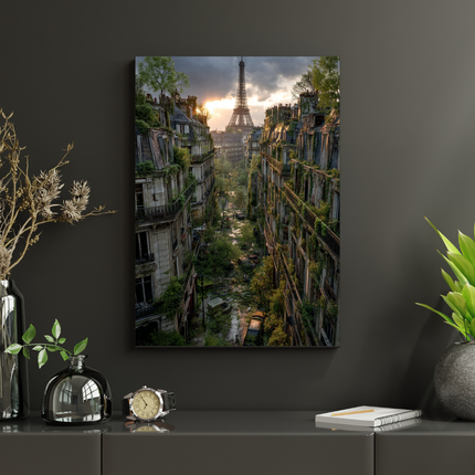 #55 Affiche Paris abandonné – la nature reprend ses droits