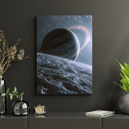 #155 Affiche Planète Cosmique – Poster Espace & Science-Fiction