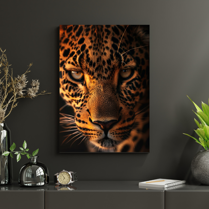 #35 Affiche léopard regard intense