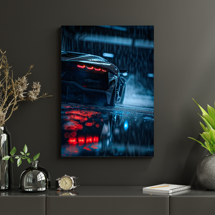 #149 Affiche Supercar Nocturne – Poster voiture sportive moderne et urbain