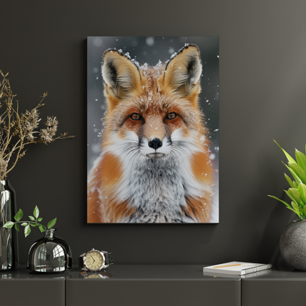 #119 Affiche Renard Sauvage – Portrait Animal Naturel et Élégant
