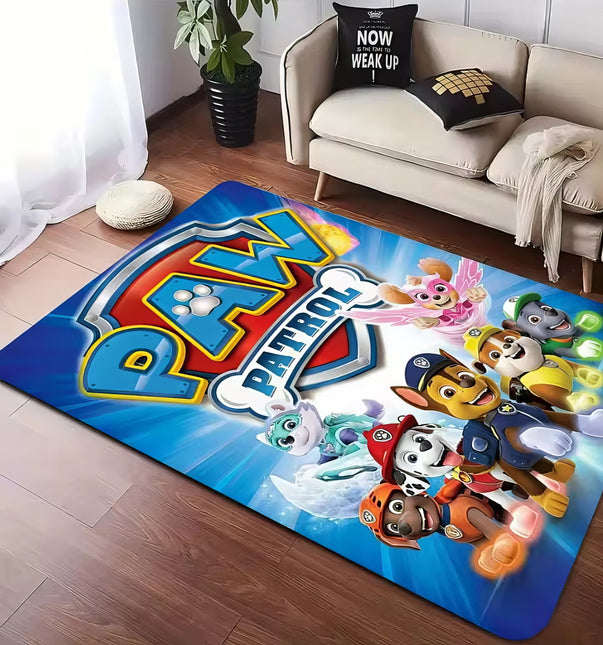 Tapis Paw Patrol – Tapis Salon ou Chambre Enfant – Déco Pat' Patrouille