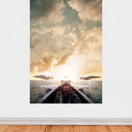 « Top Gun: Maverick » – Affiche aérienne épique depuis le cockpit
