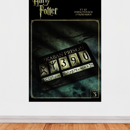 « Harry Potter et le Prisonnier d’Azkaban » – Affiche sombre Azkaban Prison