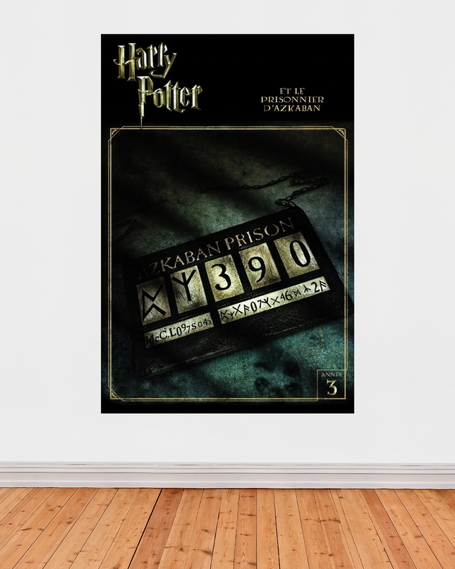 « Harry Potter et le Prisonnier d’Azkaban » – Affiche sombre Azkaban Prison