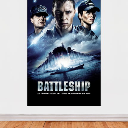 « Battleship » – Affiche marine & science-fiction (2012)