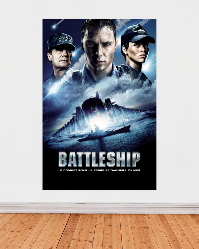 « Battleship » – Affiche marine & science-fiction (2012)