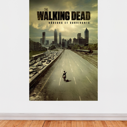 « The Walking Dead » – Affiche post-apocalyptique culte (série)