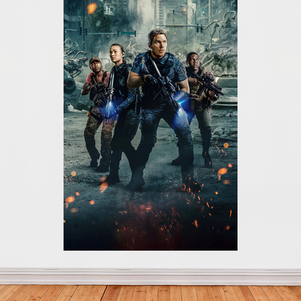 « The Tomorrow War » – Affiche action & invasion extraterrestre (2021)
