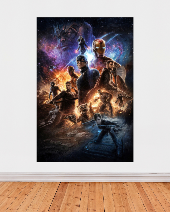 « Avengers: Endgame » – Affiche épique Marvel (2019)