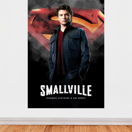 « Smallville » – Affiche origin story de super‑héros