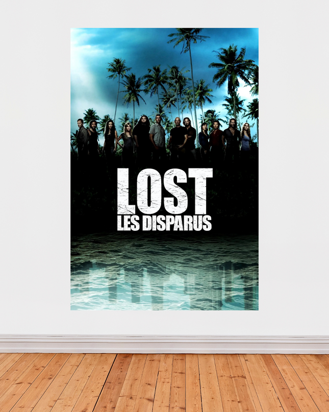 Affiche « LOST : Les Disparus » – Série culte américaine (2004)