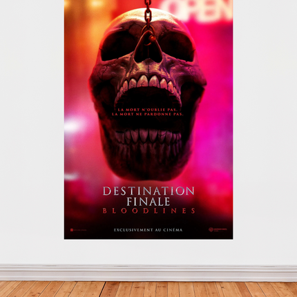 Affiche « Destination Finale : Bloodlines » – La mort revient réclamer son dû (2025)