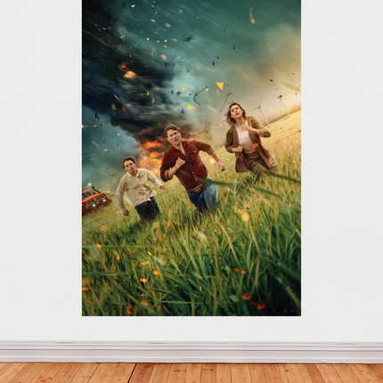 Affiche « Twisters » – La nature se déchaîne, courez pour survivre (2024)