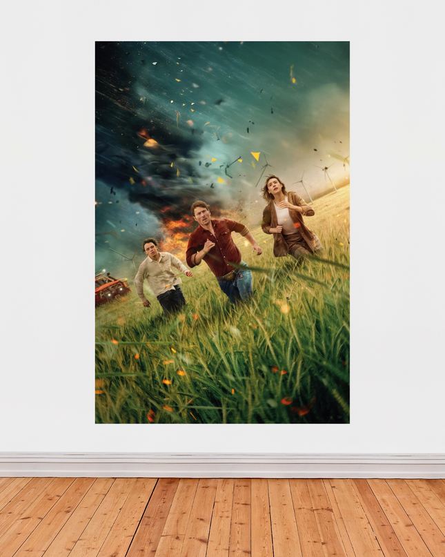 Affiche « Twisters » – La nature se déchaîne, courez pour survivre (2024)