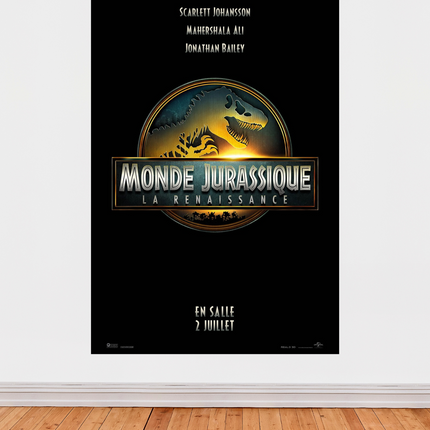 Affiche Monde Jurassique – La Renaissance | Poster Dinosaure Collector