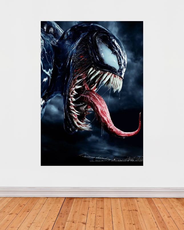 « Venom » – Affiche sombre et intense du symbiote iconique