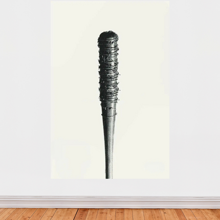 « The Walking Dead » – Affiche minimaliste de Lucille, la batte culte de Negan