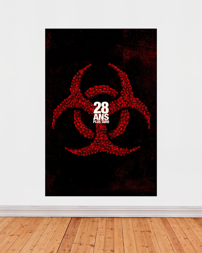 « 28 ans plus tard » – Affiche horreur apocalyptique