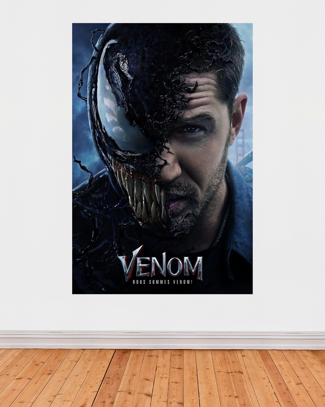 « Venom » – Affiche officielle du film Marvel (2018)