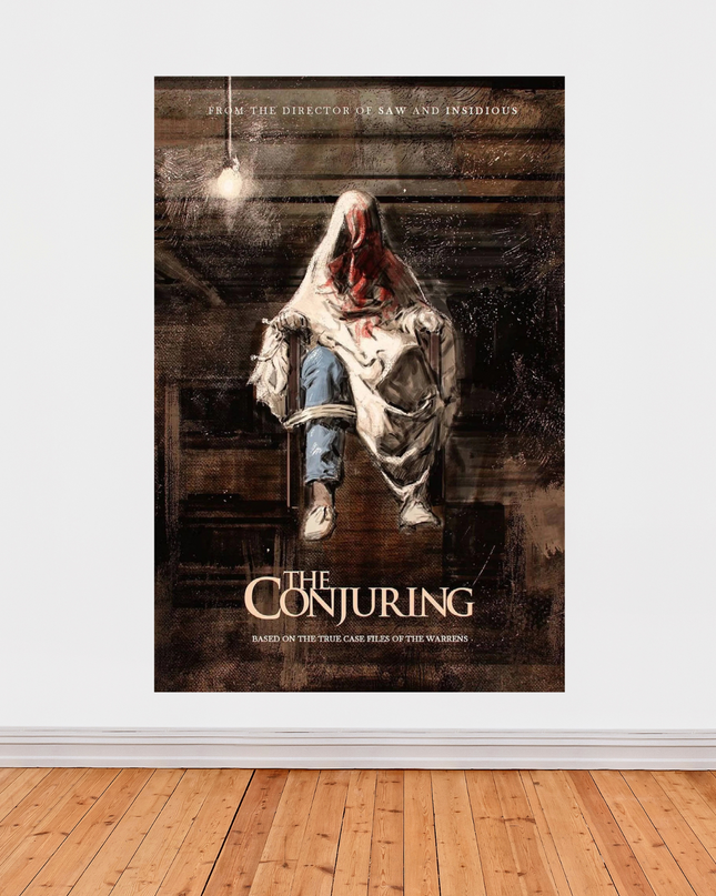 « The Conjuring » – Affiche officielle du film d’horreur culte (2013)