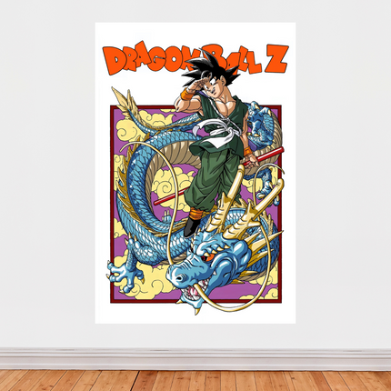 « Dragon Ball Z » – Goku & Shenron style estampe japonaise